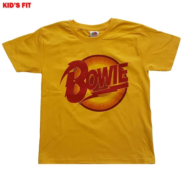 David Bowie Kids T-Shirt: Diamond Dogs Logo (13-14 Years)