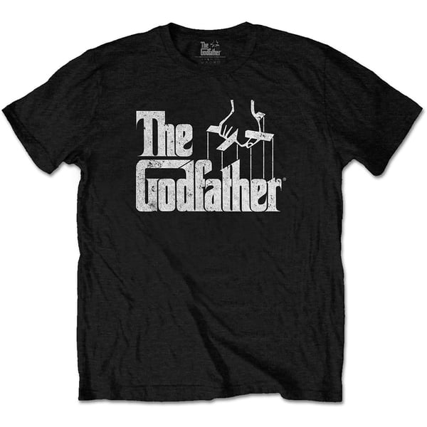 The Godfather Unisex T-Shirt: Logo White (Medium)