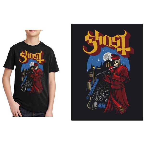 Ghost Kids T-Shirt: Advanced Pied Piper (5-6 Years)