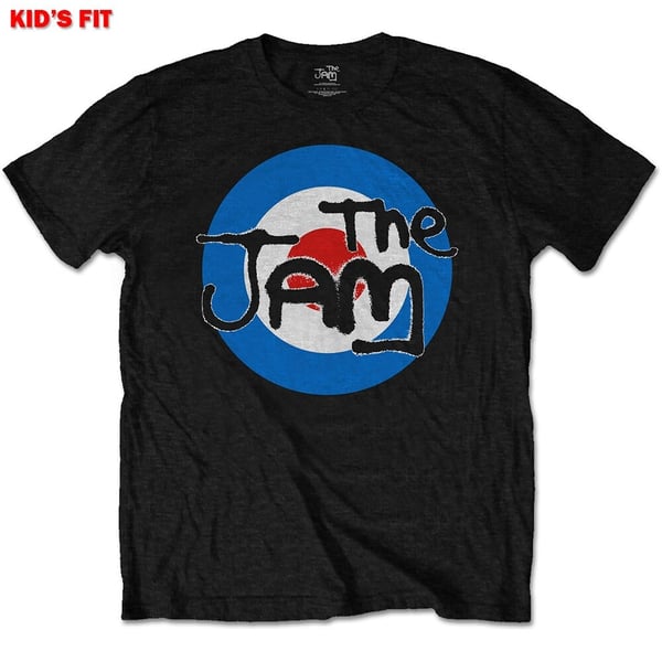 The Jam Kids T-Shirt: Spray Target Logo (Retail Pack) (11-12 Years)