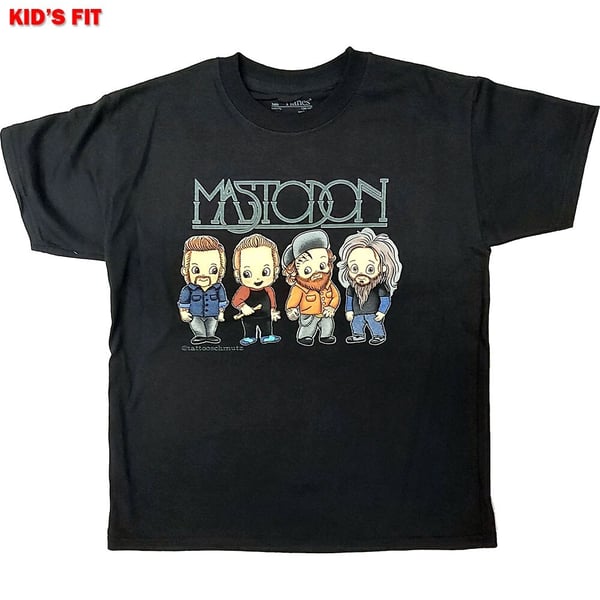 Mastodon Kids T-Shirt: Band Character (12-13 Years)