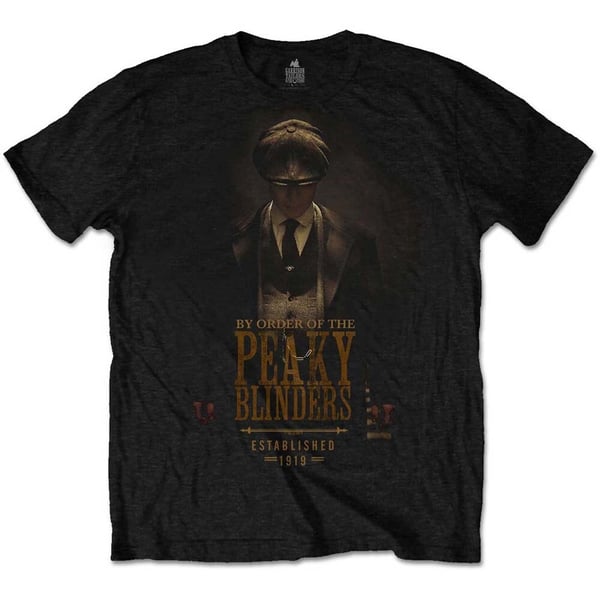 Peaky Blinders Unisex T-Shirt: Established 1919 (Medium)
