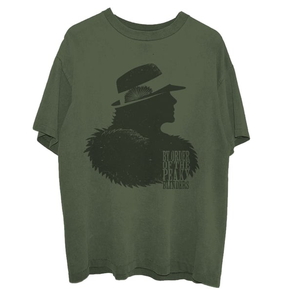 Peaky Blinders Unisex T-Shirt: Polly Outline (Medium)