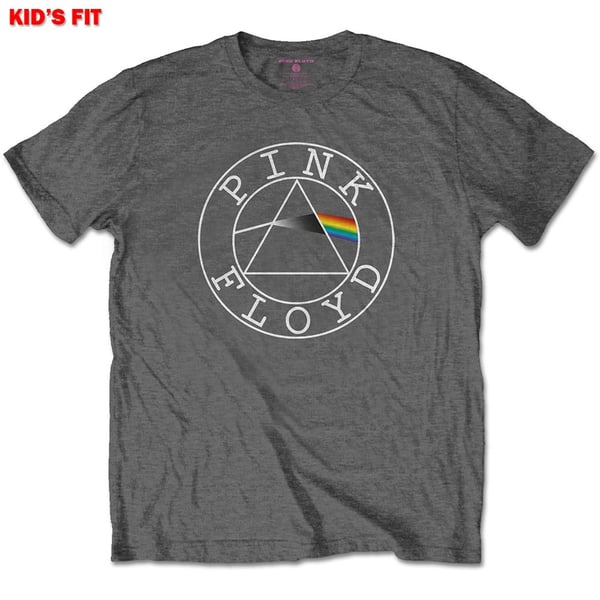 Pink Floyd Kids T-Shirt: Circle Logo (5-6 Years)