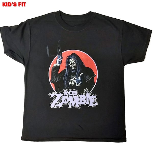 Rob Zombie Kids T-Shirt: Magician (9-10 Years)