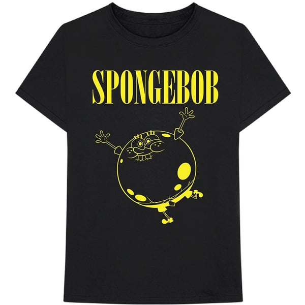 Nickelodian Unisex T-Shirt: SpongeBob Inflated Sponge (Small)