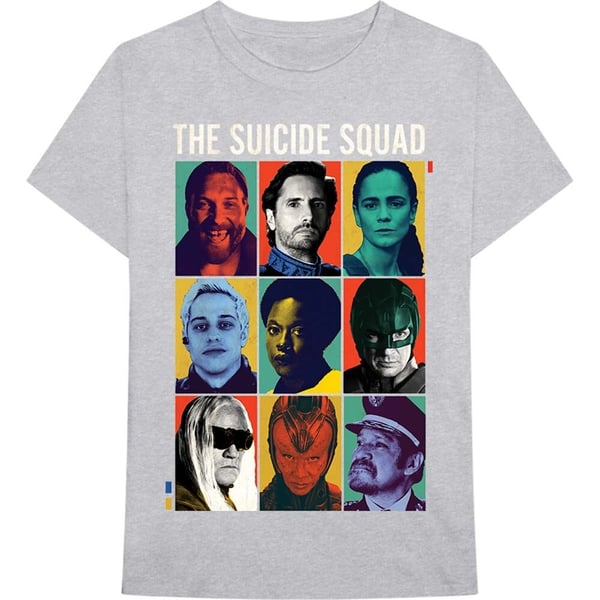 The Suicide Squad Unisex T-Shirt: 9 Squares (XX-Large)
