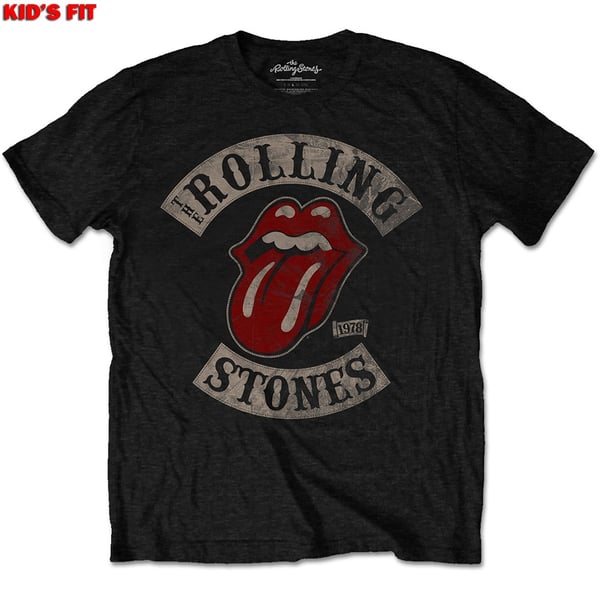 The Rolling Stones Kids T-Shirt: Tour 78 (9-10 Years)