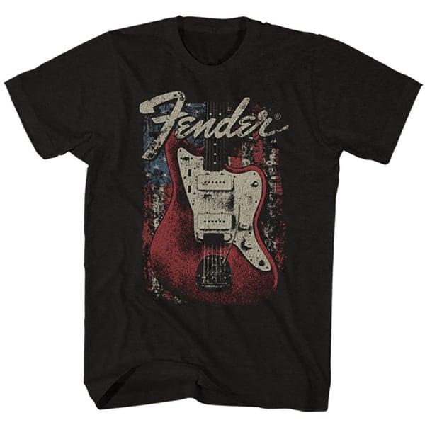 Fender Unisex T-Shirt: Distressed Guitar (XX-Large)