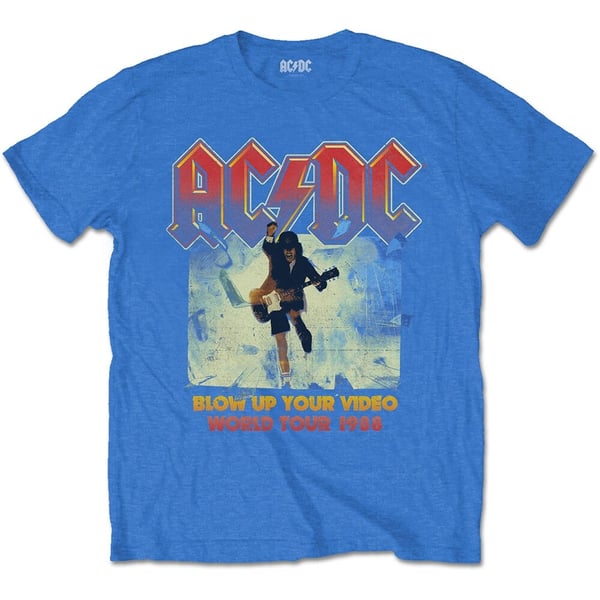 AC/DC Unisex T-Shirt: Blow Up Your Video (Medium)