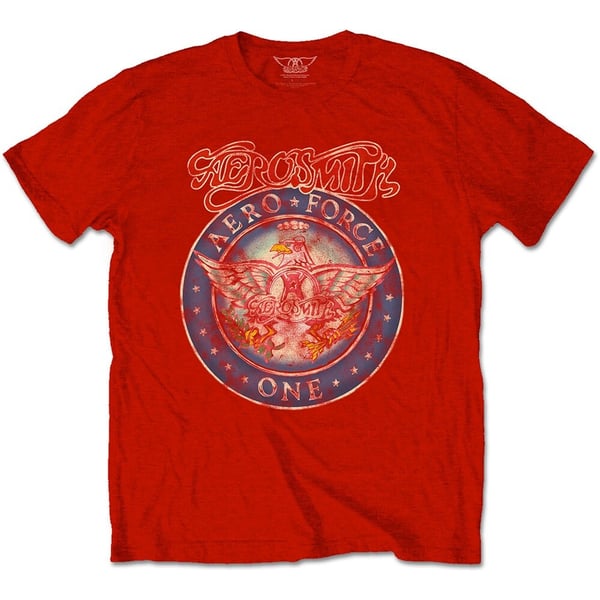 Aerosmith Unisex T-Shirt: Aero Force (Medium)