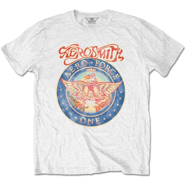 Aerosmith Unisex T-Shirt: Aero Force (Large)