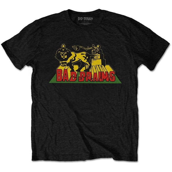 Bad Brains Unisex T-Shirt: Lion Crush (XX-Large)