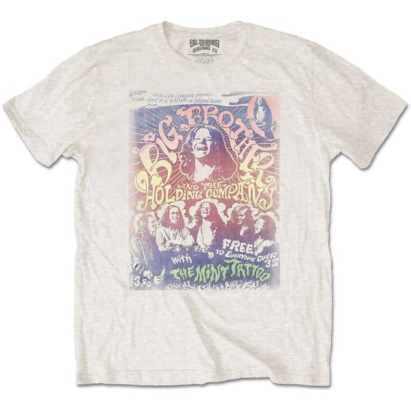 Big Brother & The Holding Company Unisex T-Shirt: Selland Arena (Large)