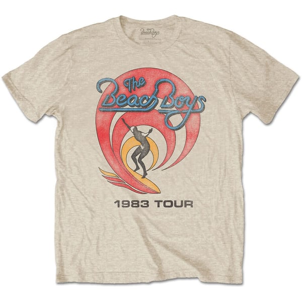 The Beach Boys Unisex T-Shirt: 1983 Tour (Large)
