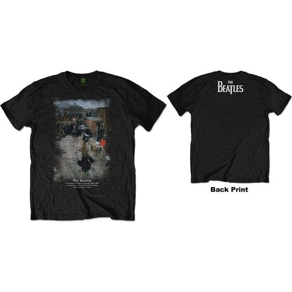 The Beatles Unisex T-Shirt: 3 Savile Row (Back Print) (XX-Large)