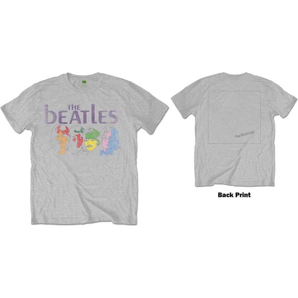 The Beatles Unisex T-Shirt: White Album Back (Back Print) (XX-Large)