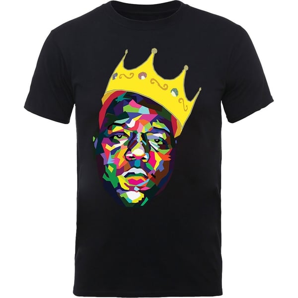 Biggie Smalls Unisex T-Shirt: Crown (Large)