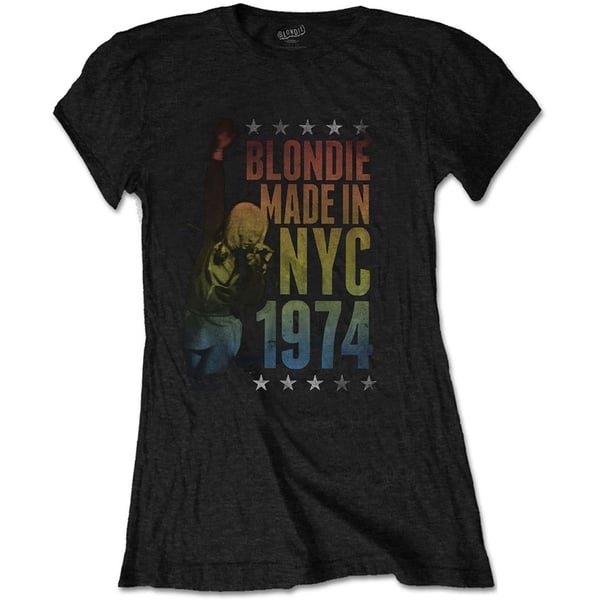 Blondie Ladies T-Shirt: Made in NYC (Large)