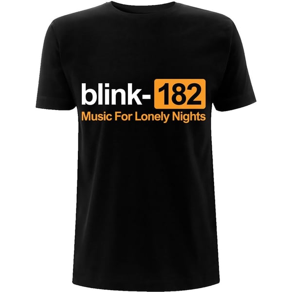 Blink-182 Unisex T-Shirt: Lonely Nights (Medium)