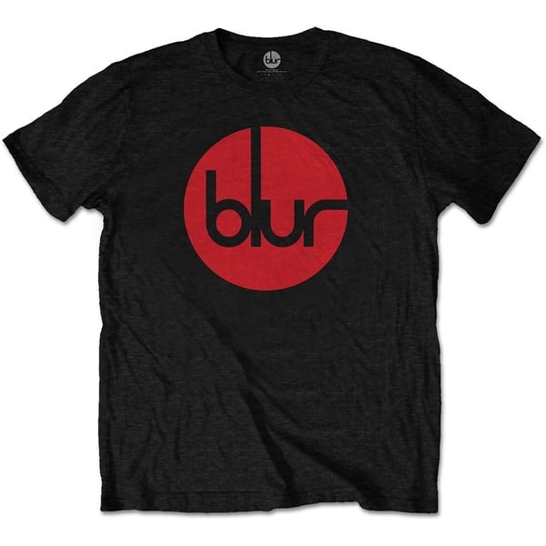 Blur Unisex T-Shirt: Circle Logo (Medium)