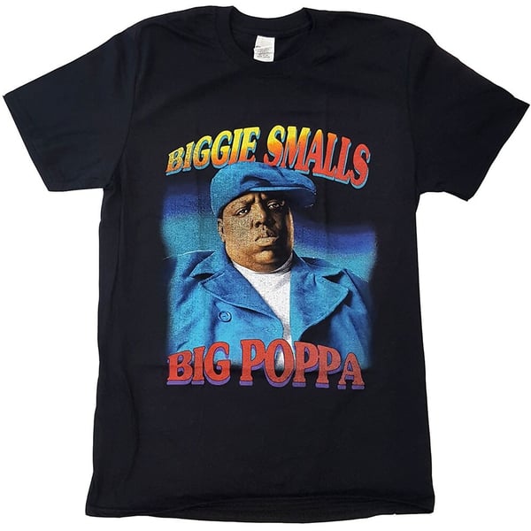 Biggie Smalls Unisex T-Shirt: Poppa (Small)