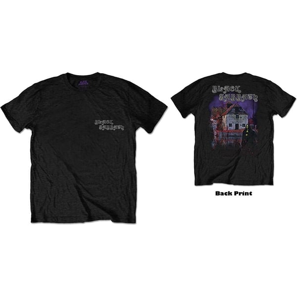 Black Sabbath Unisex T-Shirt: Debut Album (Back Print) (XX-Large)