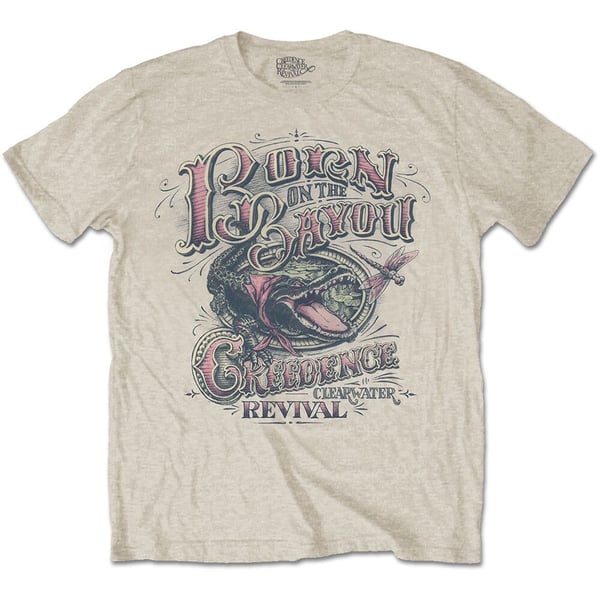 Creedence Clearwater Revival Unisex T-Shirt: Born on the Bayou (XX-Large)