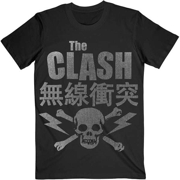 The Clash Unisex T-Shirt: Skull & Crossbones (Small)