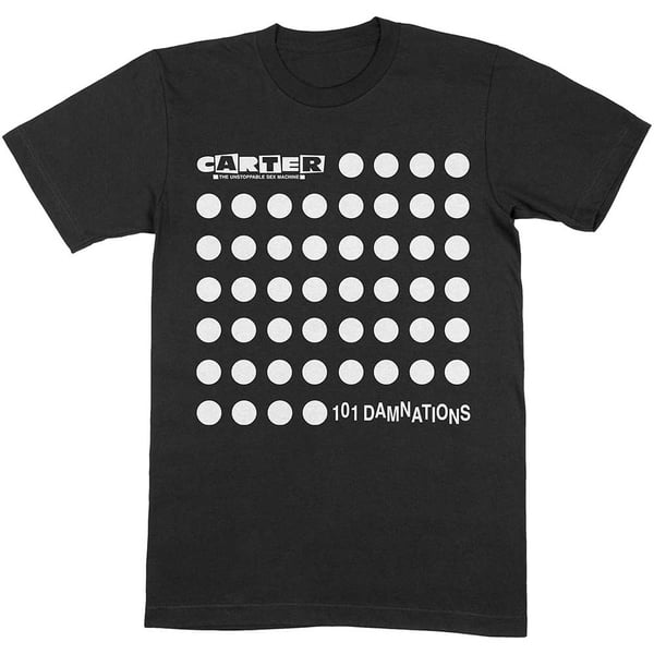 Carter USM Unisex T-Shirt: 101 Damnations (XX-Large)