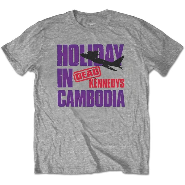 Dead Kennedys Unisex T-Shirt: Holiday Plane (X-Large)