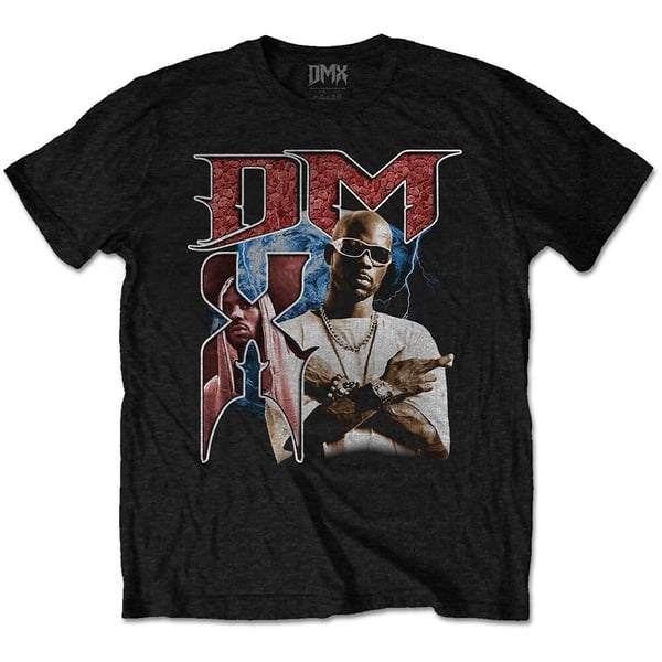 DMX Unisex T-Shirt: Bootleg Red (Medium)
