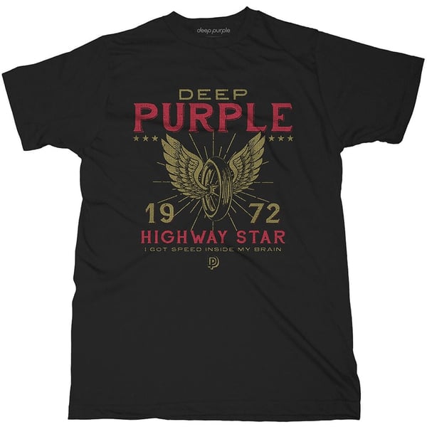 Deep Purple Unisex T-Shirt: Highway Star (XX-Large)