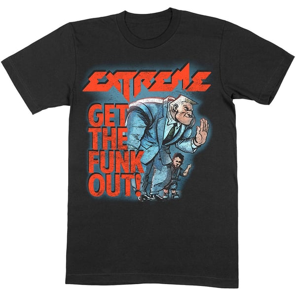 Extreme Unisex T-Shirt: Get the Funk Out Bouncer (XX-Large)