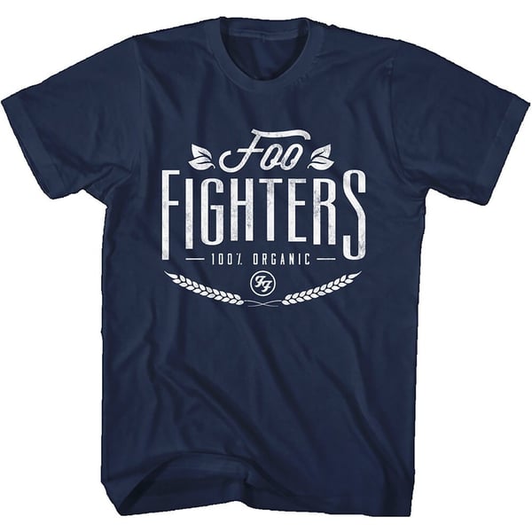 Foo Fighters Unisex T-Shirt: 100% Organic (Large)
