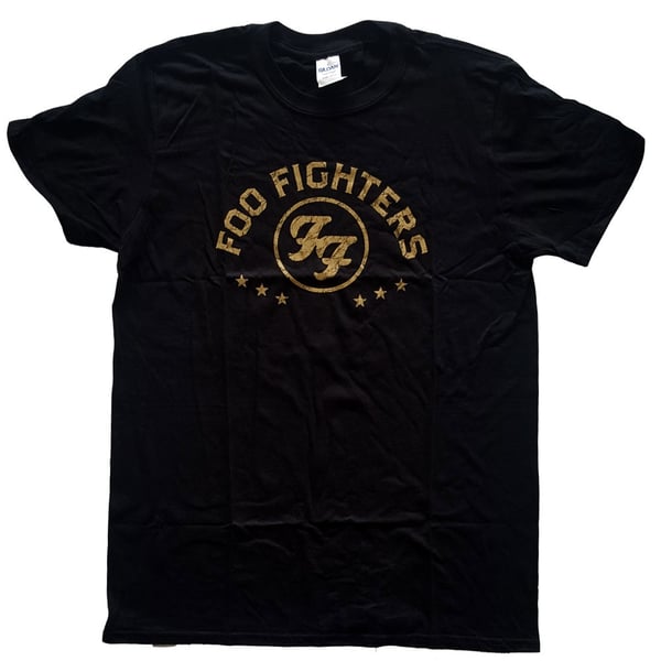 Foo Fighters Unisex T-Shirt: Arched Stars (X-Large)