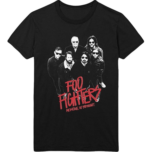 Foo Fighters Unisex T-Shirt: Medicine At Midnight Photo (Small)