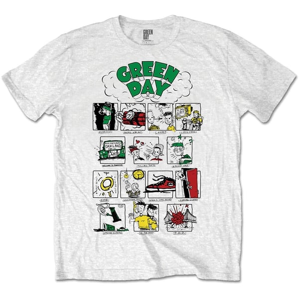 Green Day Unisex T-Shirt: Dookie RRHOF (XX-Large) Green Day Unisex T-Shirt: Dookie RRHOF (XX-Large)