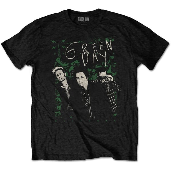 Green Day Unisex T-Shirt: Green Lean (X-Large)