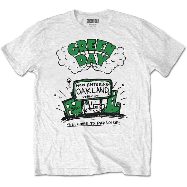 Green Day Unisex T-Shirt: Welcome to Paradise (XX-Large)