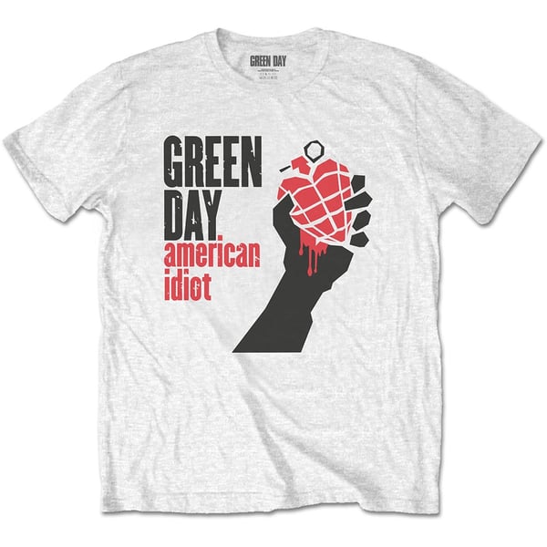 Green Day Unisex T-Shirt: American Idiot (X-Large)