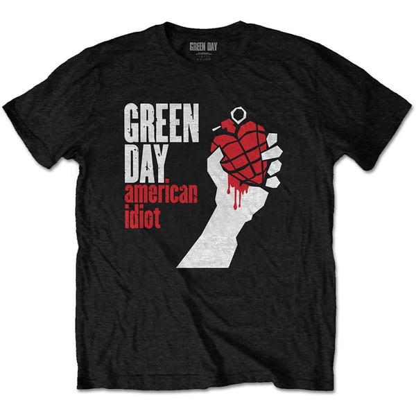 Green Day Unisex T-Shirt: American Idiot (Small)
