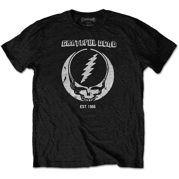 Grateful Dead Unisex Eco-T-Shirt: Est. 1965 (Medium)