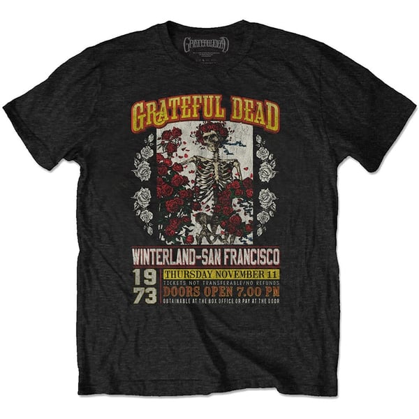 Grateful Dead Unisex Eco T-Shirt: San Francisco (Small)