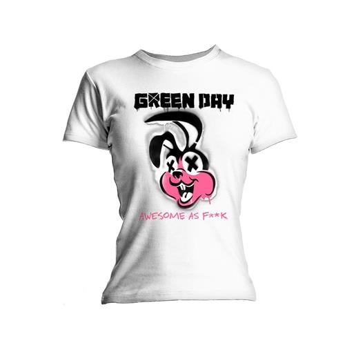 Green Day Ladies T-Shirt: Road Kill (Skinny Fit) (XX-Large)