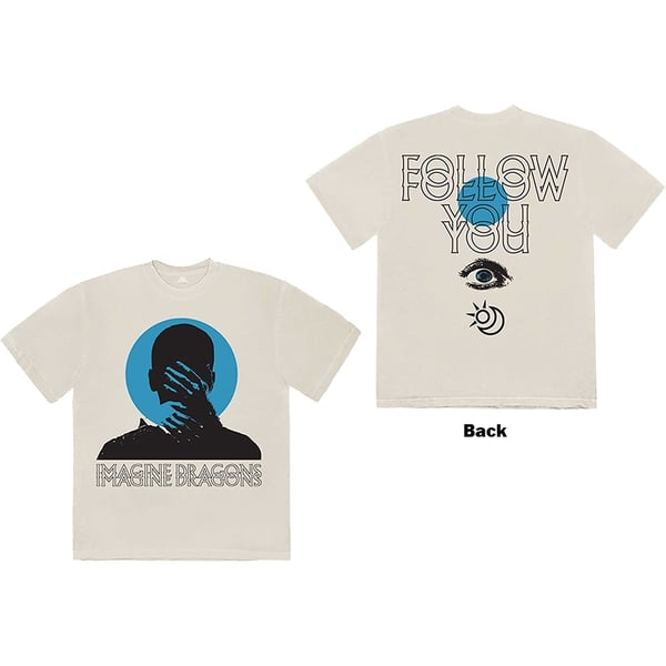 Imagine Dragons Unisex T-Shirt: Follow You (Back Print) (XX-Large)