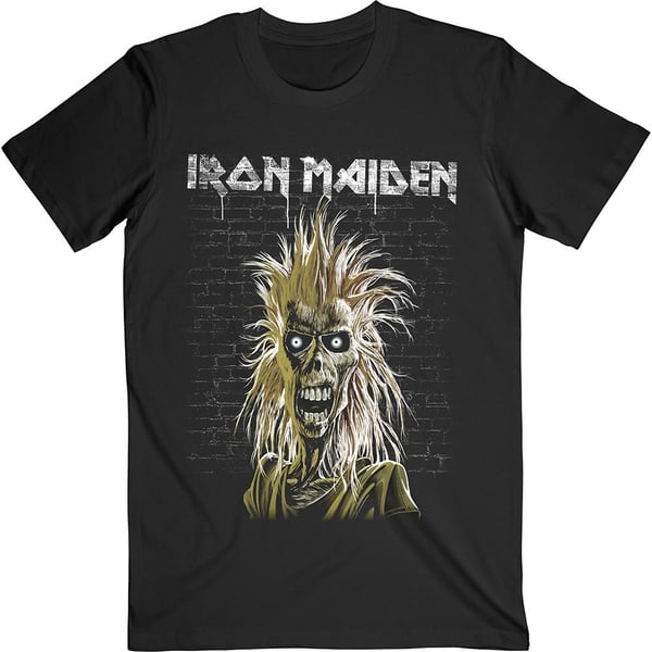 Iron Maiden Unisex T-Shirt: Eddie 40th Anniversary (Large)