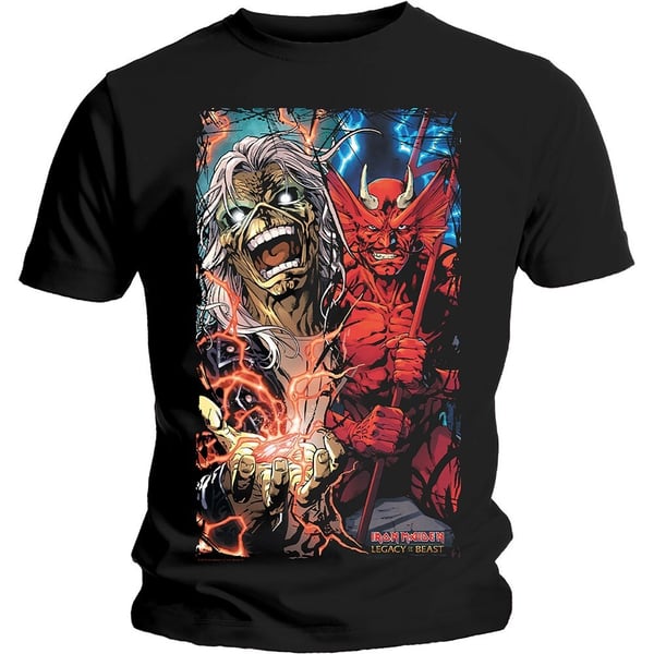 Iron Maiden Unisex T-Shirt: Duality (Medium)