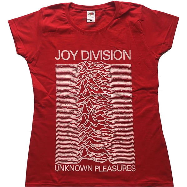 Joy Division Ladies T-Shirt: Unknown Pleasures (Medium)