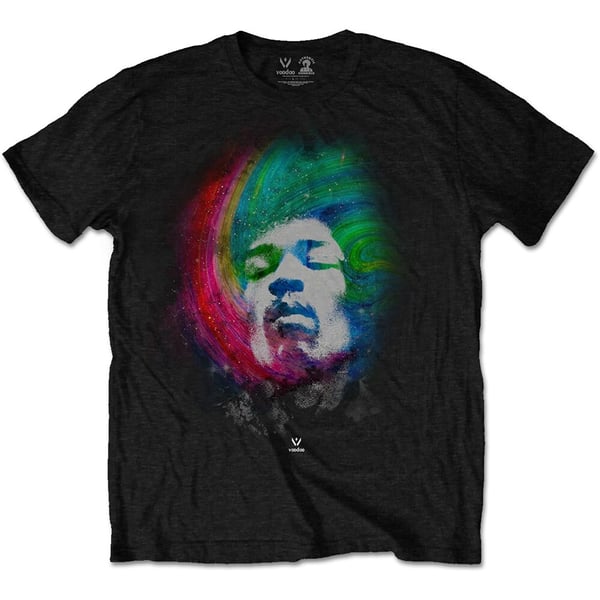 Jimi Hendrix Unisex T-Shirt: Galaxy (XX-Large)